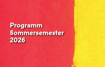 Sommersemesterprogramm 2026