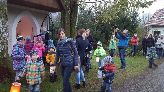 Kindergarten Altenmarkt  / Pater Ulrich Diel OSB Martinfeier